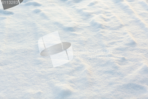 Image of snow cover outdoors