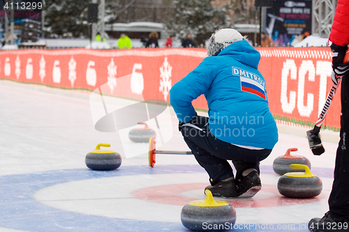 Image of Curling player V. Telezhkin