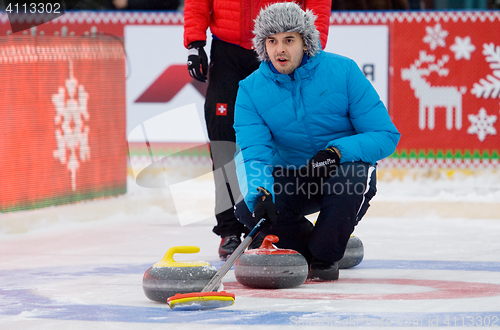 Image of Curling player Vasiliy Telezhkin