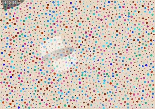 Image of background with color dots