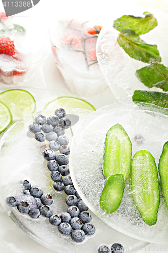 Image of Various frozen food