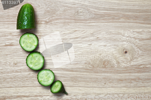 Image of Cucumber slices