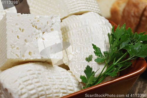 Image of Cheese and greens