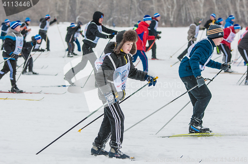 Image of Cross-country skiing,