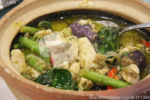 Image of Thai green curry