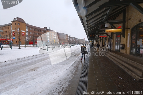 Image of Lund Station Winter