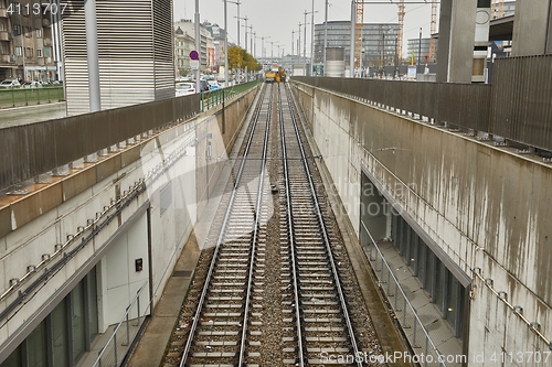 Image of Merging Railway Tracks