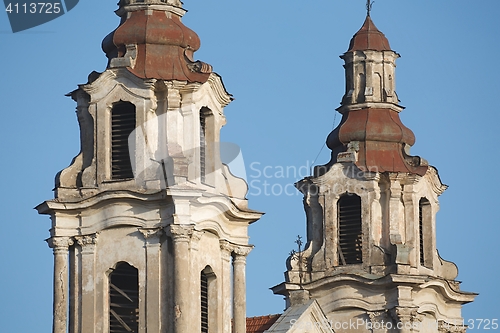 Image of Vilnius cathedral detailk