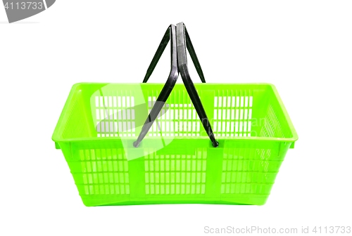 Image of Shopping basket on white