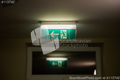 Image of Emergency Exit Sign