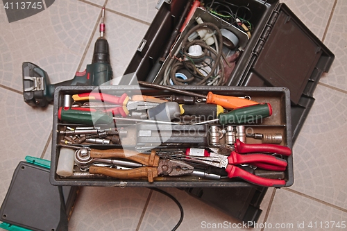 Image of Box of tools