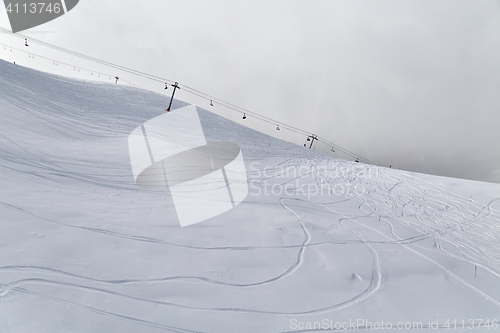 Image of Skiing slopes in the ALps