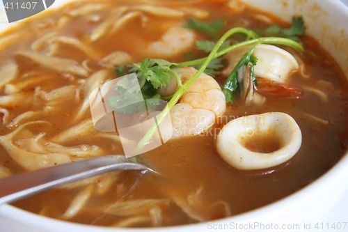 Image of Spicy thomyam soup
