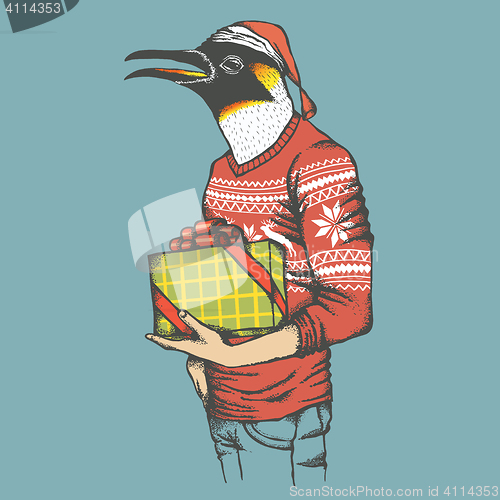 Image of Penguin vector illustration