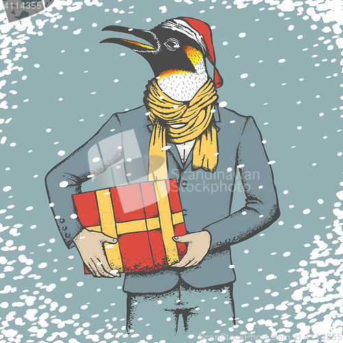 Image of Penguin vector illustration