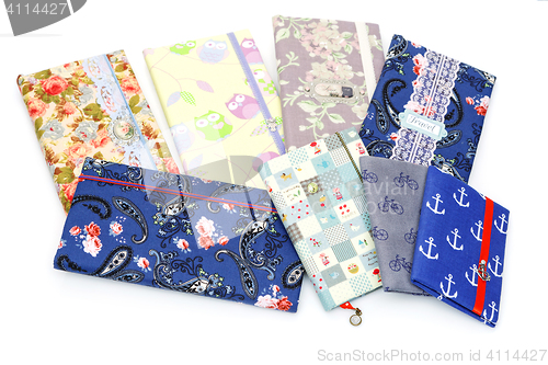 Image of Collection of scrapbooking holders organisers