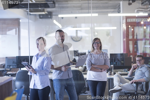 Image of start up business team