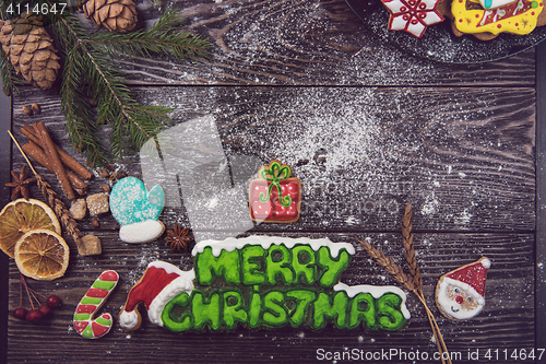 Image of Gingerbreads for new years and christmas