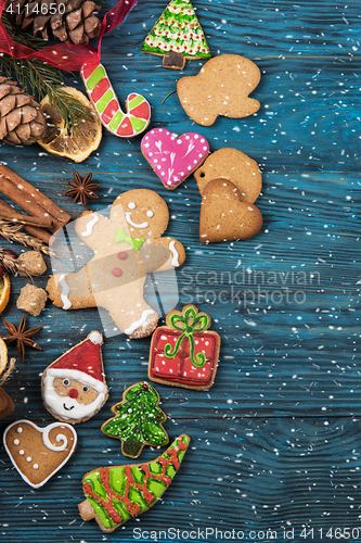 Image of Gingerbreads for new years and christmas