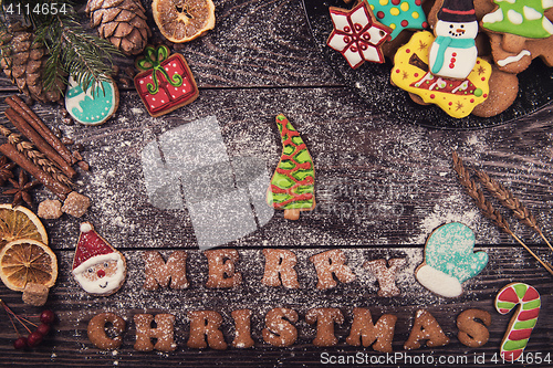 Image of Gingerbreads for new years and christmas