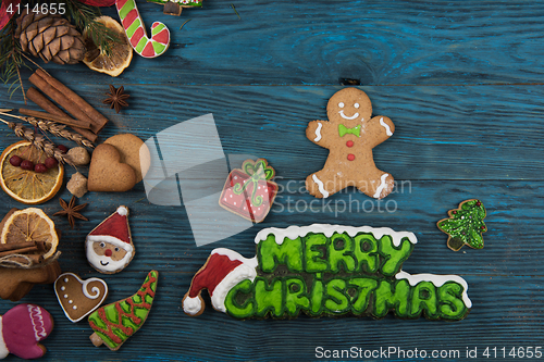 Image of Gingerbreads for new years and christmas