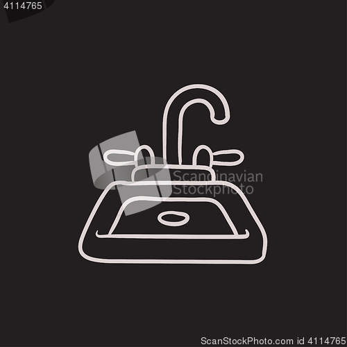 Image of Sink sketch icon.