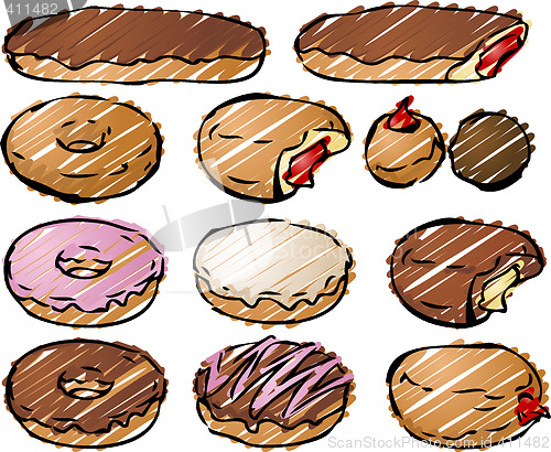 Image of Donut illustration