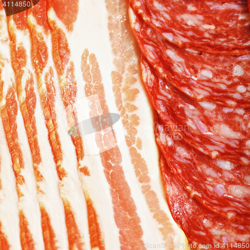 Image of Bacon and salami