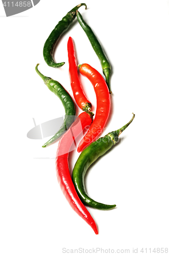 Image of Chili papers of various shapes