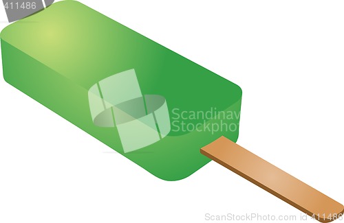 Image of Lime popsicle