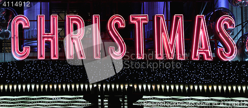 Image of Christmas Neon Sign