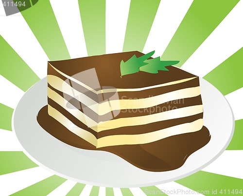 Image of Tiramisu illustration