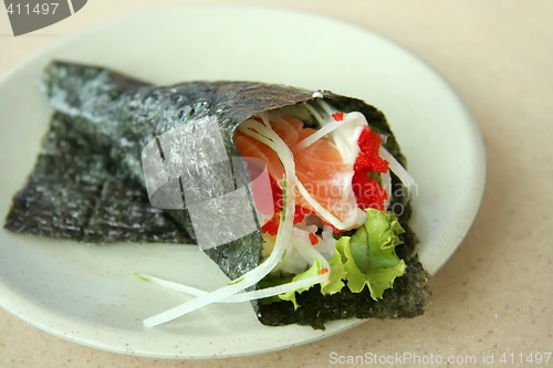 Image of Temaki sushi