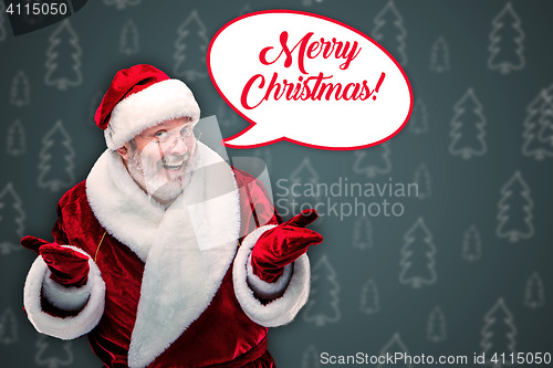 Image of happy, smiling Santa Claus.