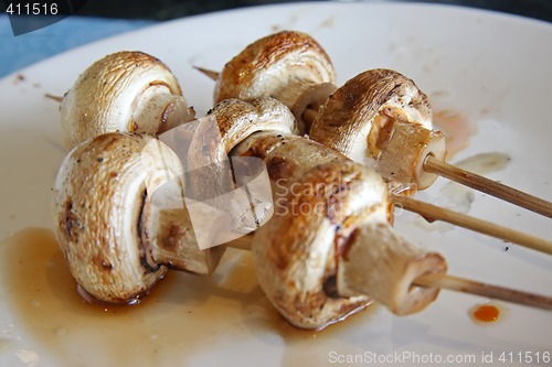 Image of Grilled mushrooms