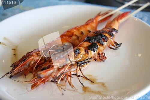 Image of Grilled prawns