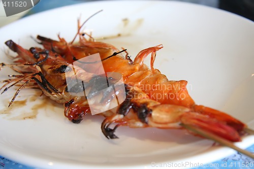 Image of Grilled prawns