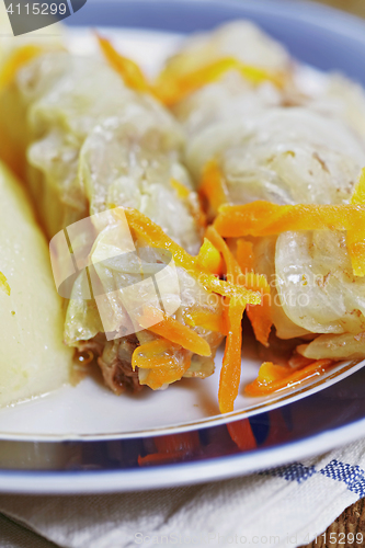 Image of Cabbage rolls closeup
