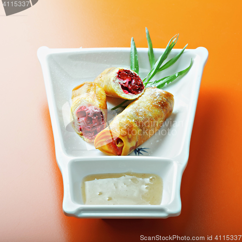 Image of Sweet spring rolls