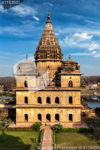 Image of Royal cenotaphs of Orchha