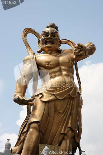 Image of Chinese deity