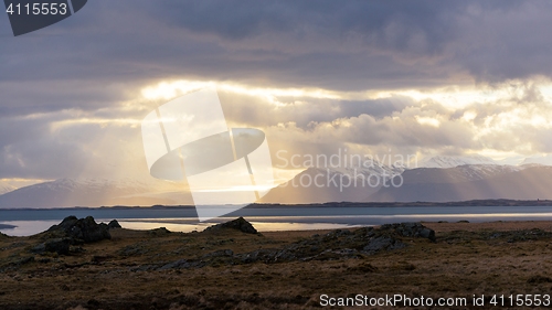 Image of Scenic mountain landscape shot