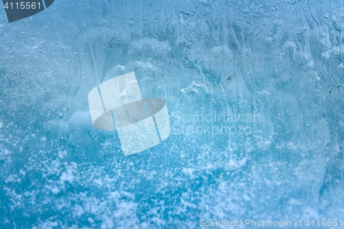 Image of Ice texture closeup