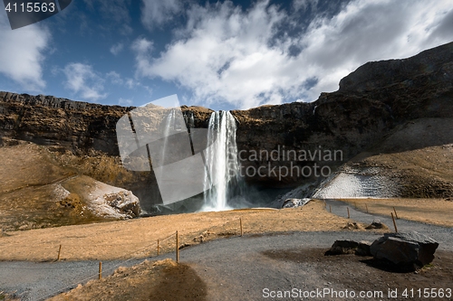 Image of Waterfall in Iceland