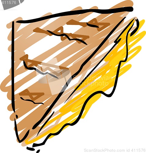 Image of Grilled cheese sandwich