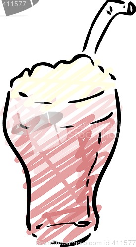 Image of Strawberry Milkshake
