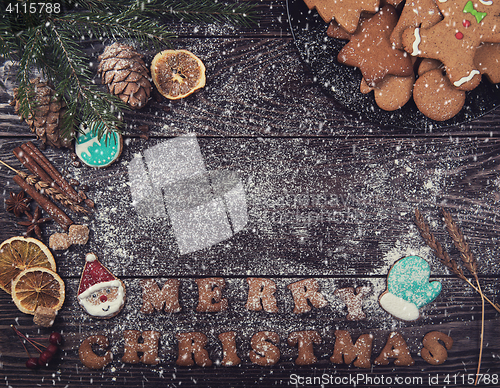 Image of Gingerbreads for new years and christmas