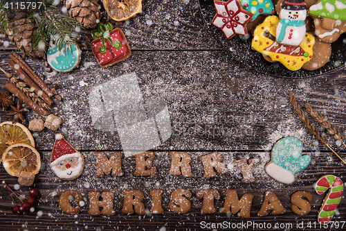 Image of Gingerbreads for new years and christmas