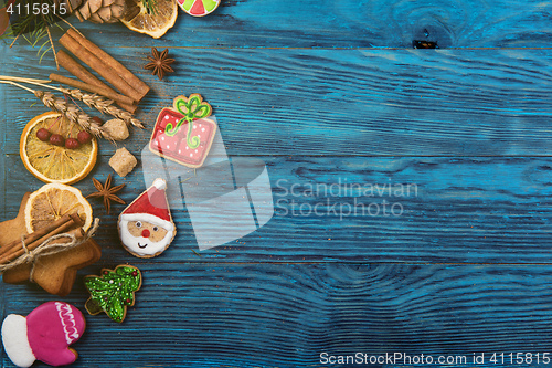 Image of Different ginger cookies