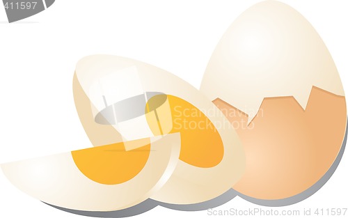 Image of Hard boiled eggs